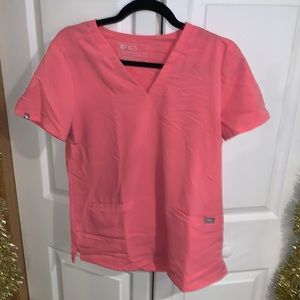 Rare pink figs scrubs